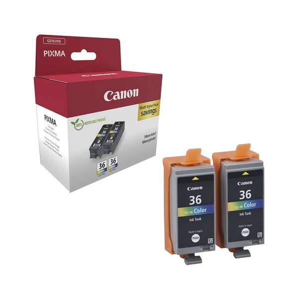 Pak met 2 inktcartridges »CLI-36«