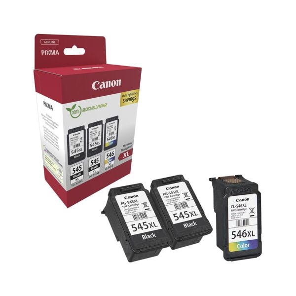 Inktcartridgeset »PG-545XLx2/CL-546XL«