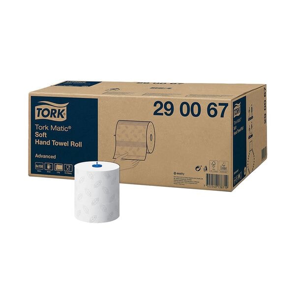 Papieren handdoeken »Matic&reg; H1 Advanced« 2-laags wit 6 rollen