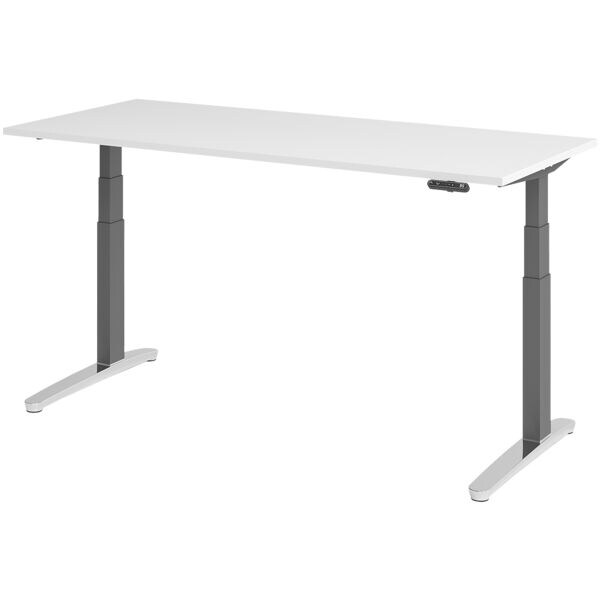 Elektrisch in hoogte verstelbaar bureau »Alicante« 180 cm onderstel grafietkleu