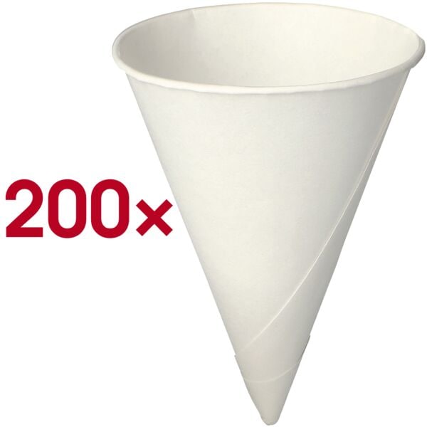Puntbekers van suikerrietpapier 0,120 l