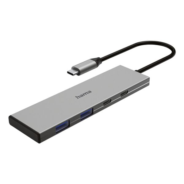USB-C-hub 4 poorten aluminium