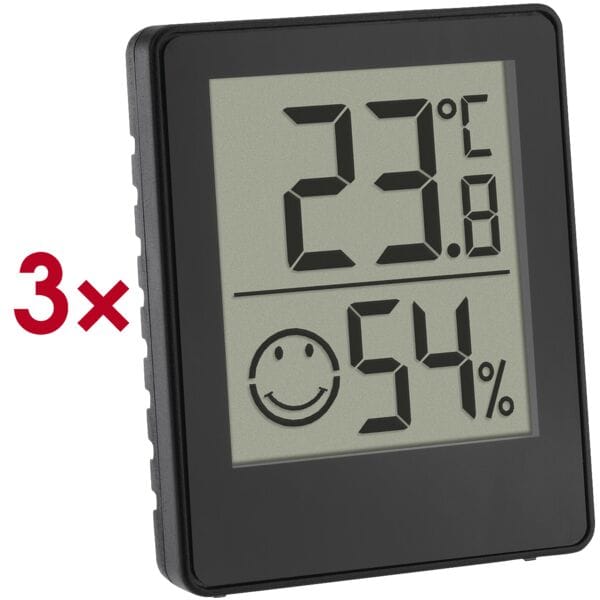 Digitale thermo-hygrometer »30.5039« 3 stuks