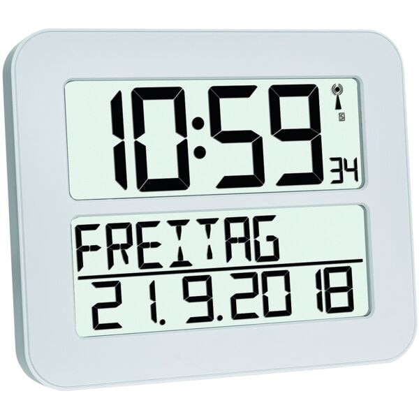 Digitale radioklok voor aan de muur of op tafel »TIMELINE MAX«