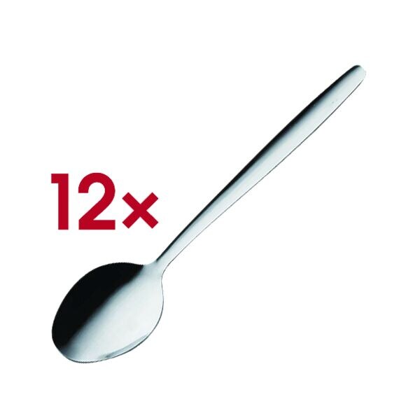 12-delige koffielepelset »TM 80« chroomstaal