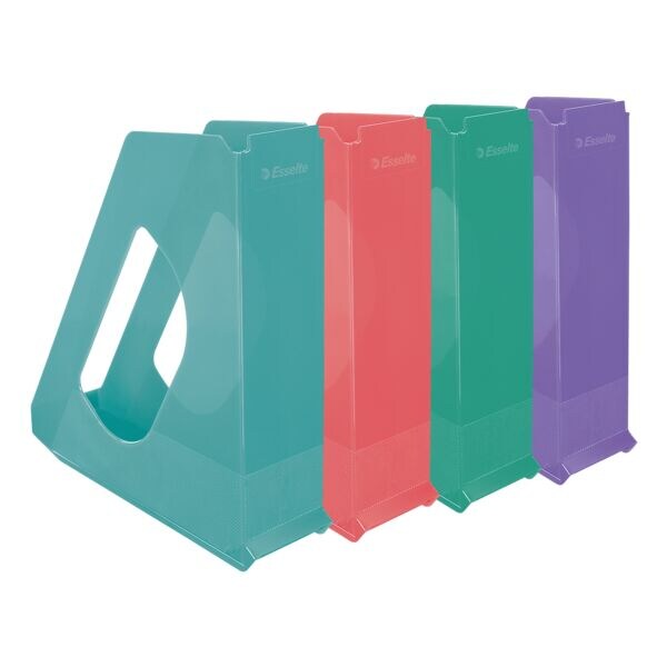 Tijdschriftenhouder »Colour'Breeze« A4 10 stuks in verschillende kleuren