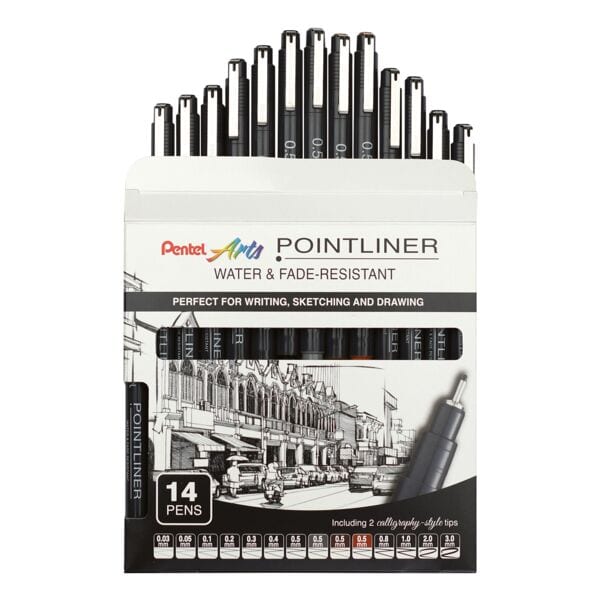 Fineliner-set »Pointliner« 14 stuks