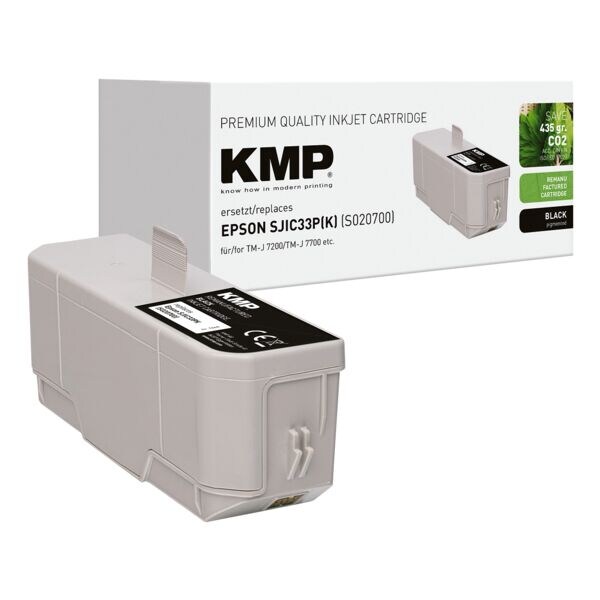 Inktcartridge vervangt Epson »SJIC33PK (S020700)« zwart
