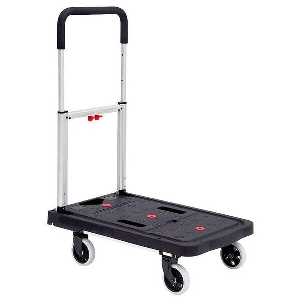 Opvouwbare platformwagen 68 x 41 cm draagvermogen 130 kg