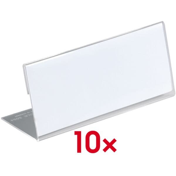 Pak met 10 tafelnaambordjes »150x61 mm«
