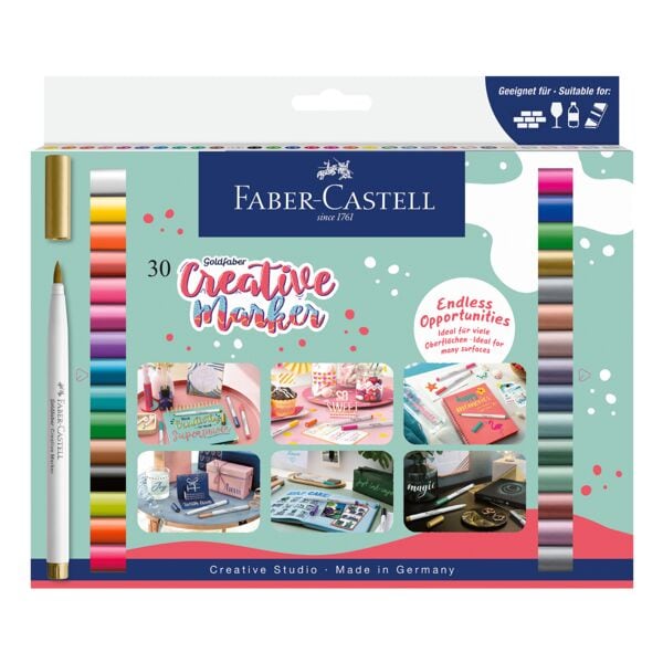 Kreatieve markeerstift Goldfaber 30 stuks