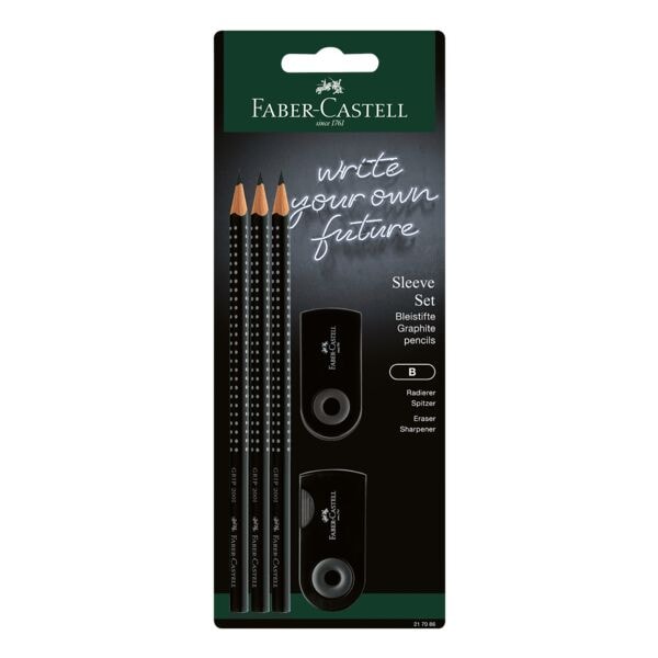 Potloodset »Sleeve Set black«