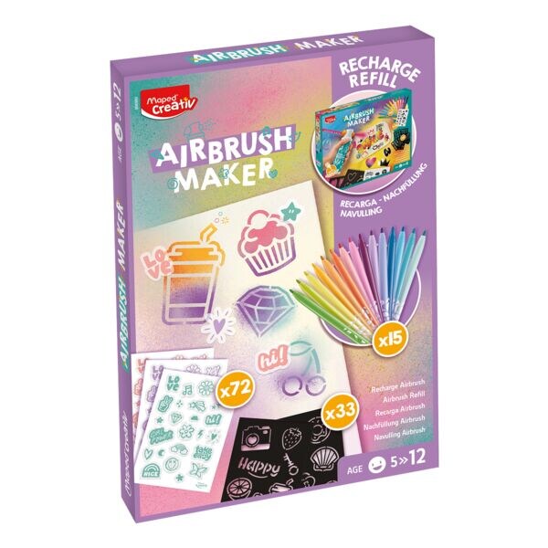 Airbrush-Maker navulsetset »Pastell«