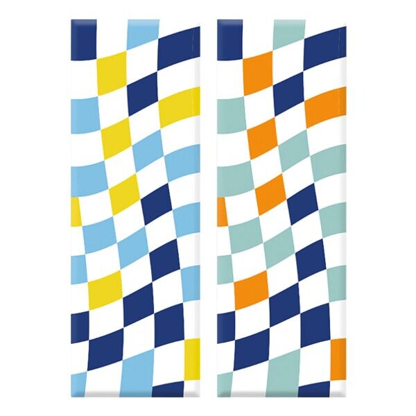 Gummen »CHECKERBOARD« 2 stuk
