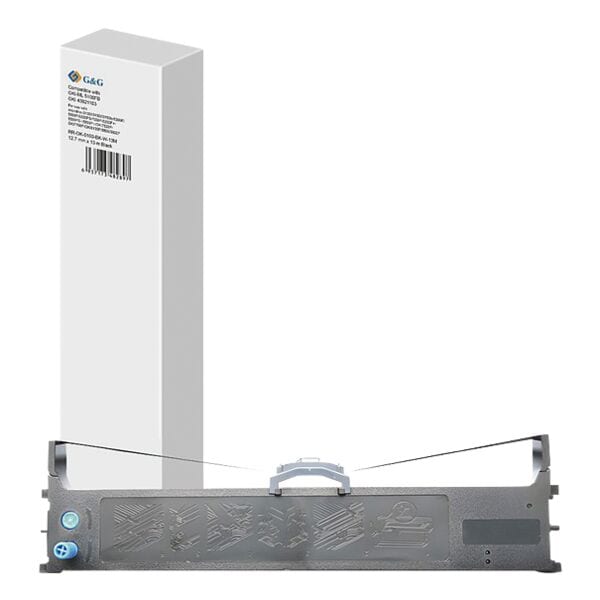 Vervangend inktlint voor OKI ML5100FB zwart 12,7 mm x 26 m