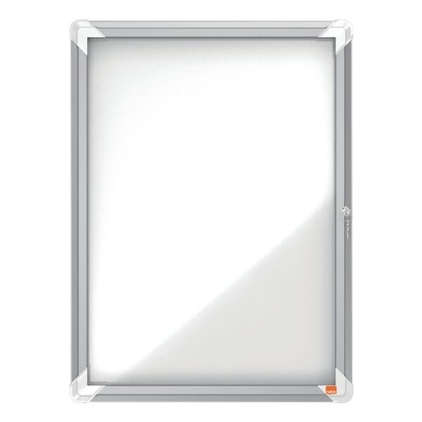 Vitrine voor buitengebruik »Premium Plus« wit 4x A4 (A2)