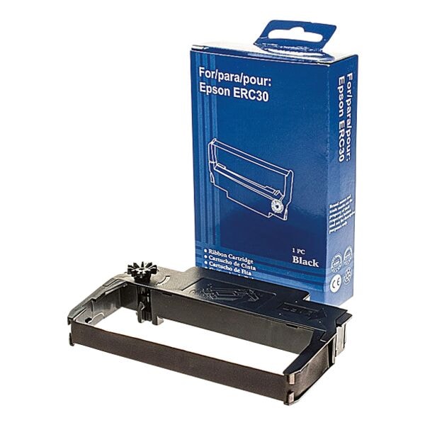 Letterband »C43S015374 ersetzt Epson ERC-38 B« zwart