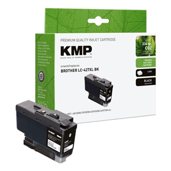 Inktcartridge vervangt Brother »LC427XL BK« zwart