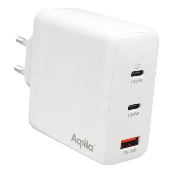 GaN-oplaadadapter Chargebird W4 USB A / 2 x USB C / stopcontact