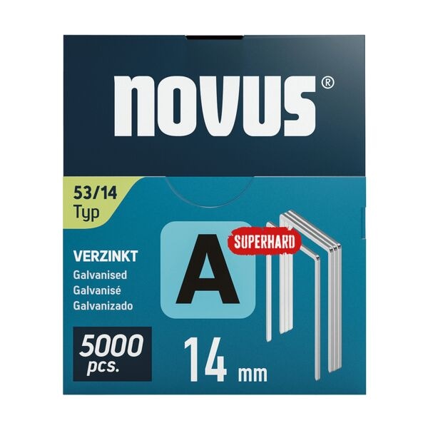 Nietjes fijndraadnietjes A type 53 14 mm 5000 stuks