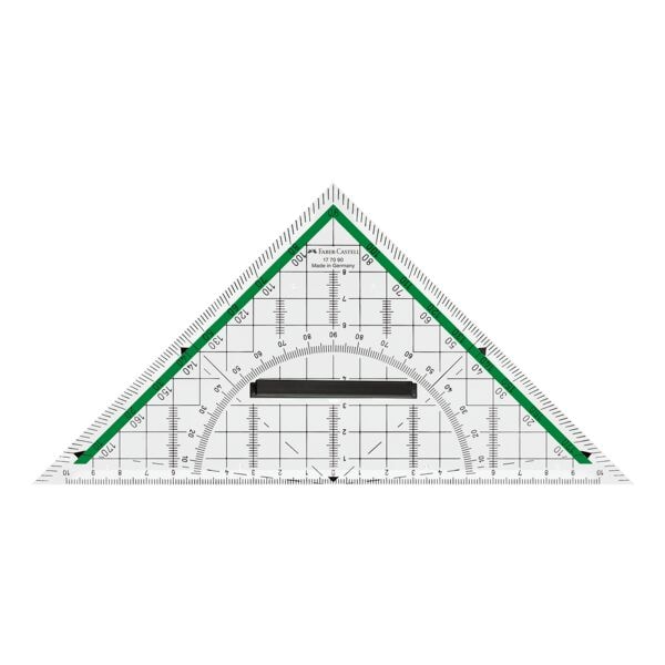 Geometrische driehoek groot 20 cm