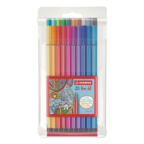 Viltstift »Pen 68« 20 stuks