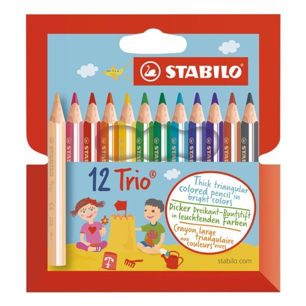 Kleurpotloden »Trio&reg; dick kurz« 12 stuks