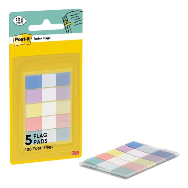 Indexstroken »Index&reg; Mini Pastel« 43,2 x 11,9 mm 100 bladen in totaal blauw / pa