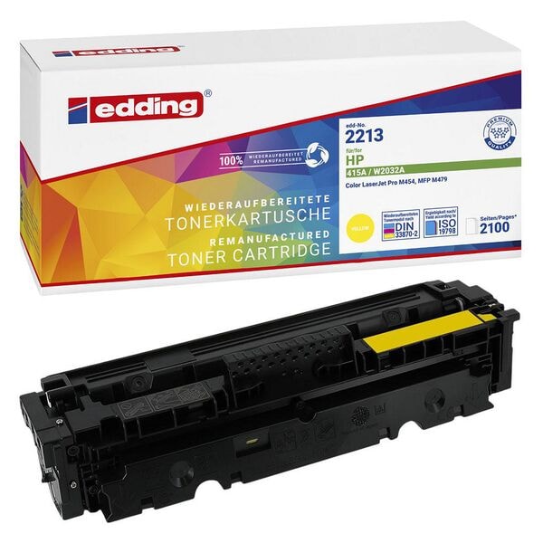 Toner vervangt HP »HP 415A« W2032A geel