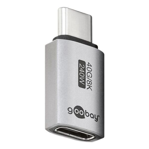 USB-C-adapter recht USB-C naar USB-C 240 W