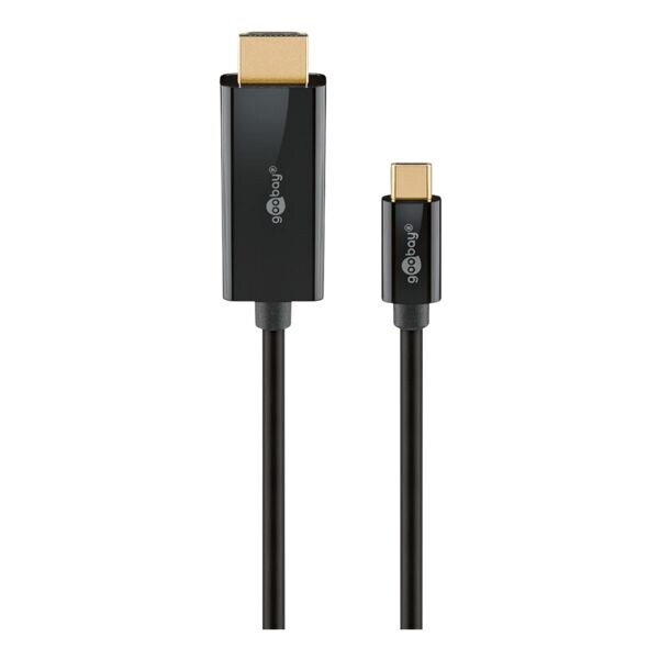 Adapterkabel USB-C naar HDMI zwart 1 m