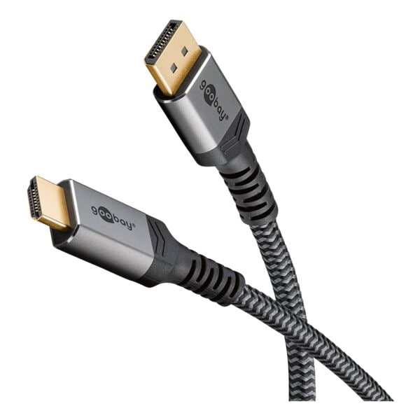 DisplayPort-naar-HDMI-kabel, zwart, 1,0 m