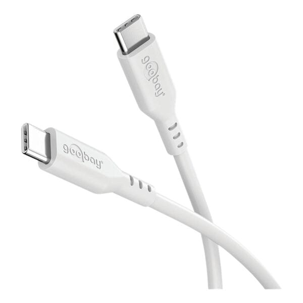 USB-C siliconenkabel USB-C 60 W 1,5 m