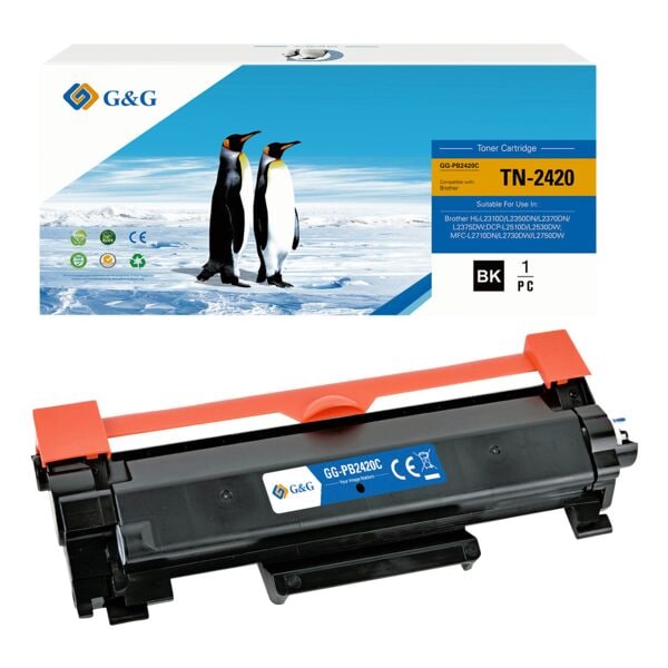 Toner vervangt Brother »TN-2420 XL« zwart