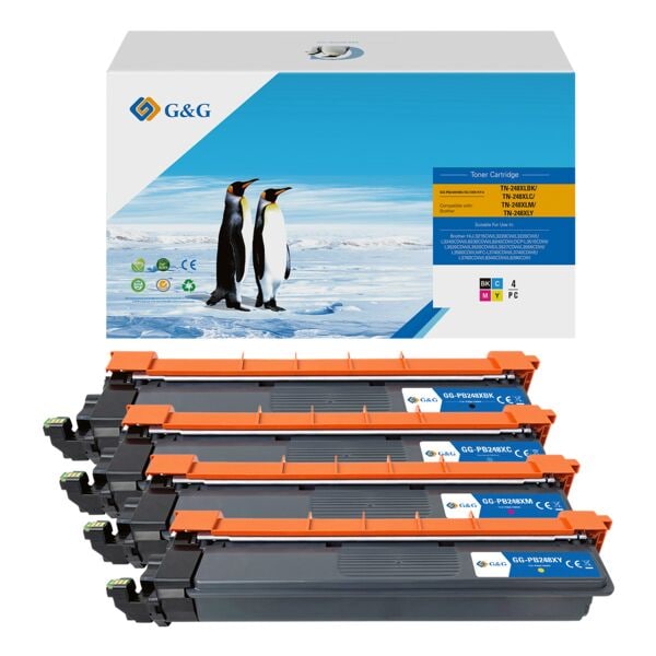 Toner vervangt Brother »TN248CMYK XL«