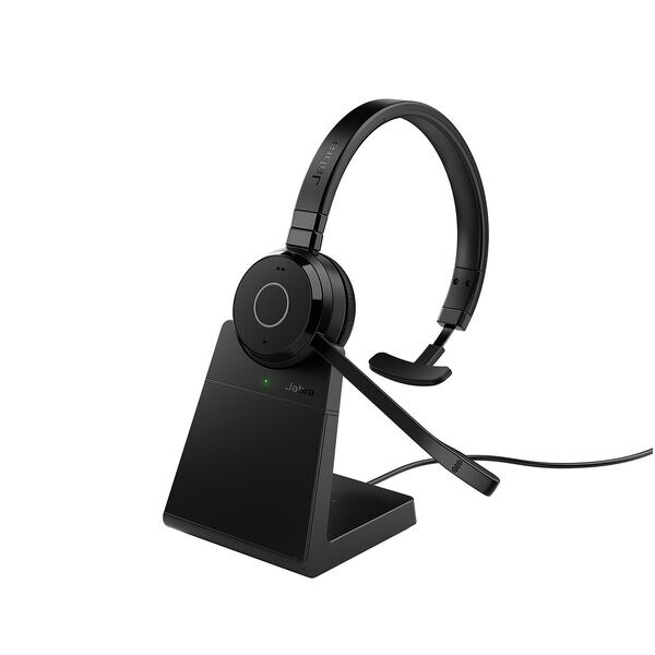 Mono-headset met basisstation »Jabra Evolve 65TE UC«