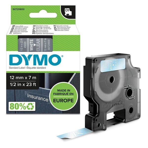 Labelband »D1 45020« 12 mm x 7 m