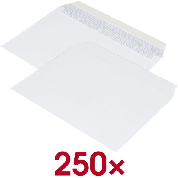 Enveloppen TopSTAR C5 zonder venster 250 stuks