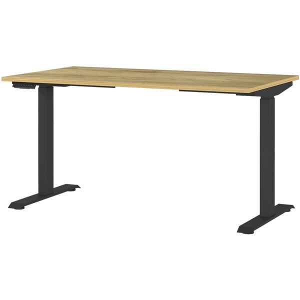 In hoogte verstelbaar bureau (elektrisch) »Office-serie« 140 cm
