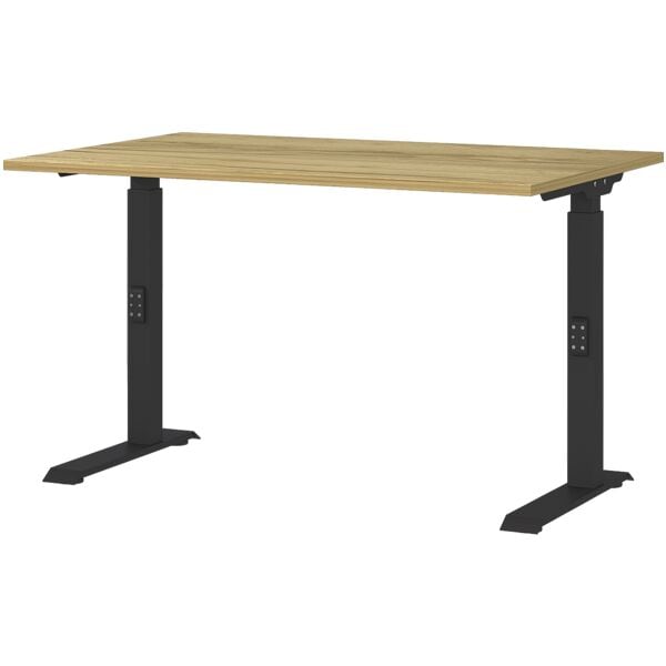 In hoogte verstelbaar bureau (handmatig) »Office-serie« 120 cm