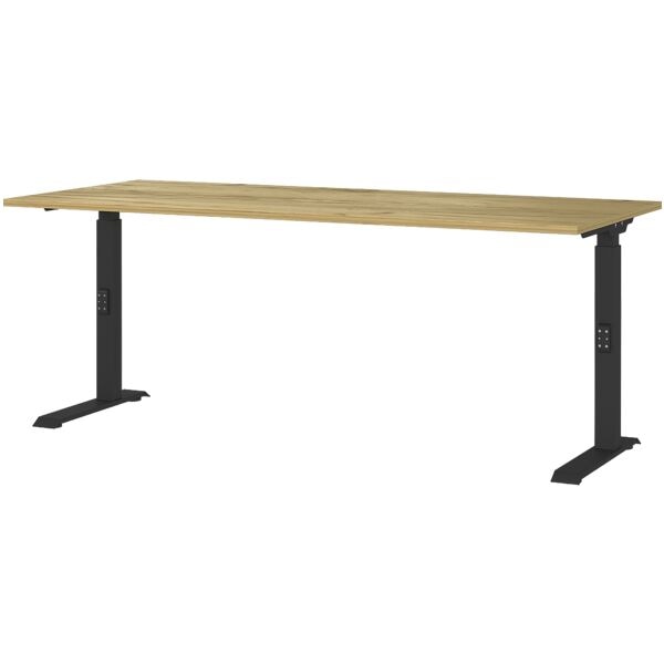 In hoogte verstelbaar bureau (handmatig) »Office-serie« 180 cm