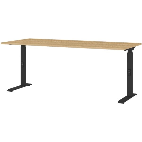 In hoogte verstelbaar bureau (handmatig) »Office-serie« 180 cm