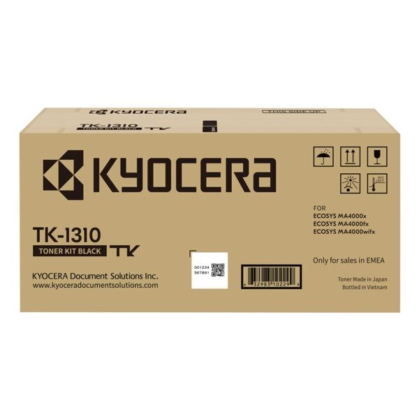 Toner »TK-1310« zwart, kleur: zwart