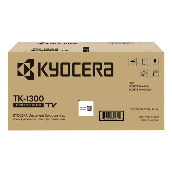 Toner »TK-1300« zwart, kleur: zwart