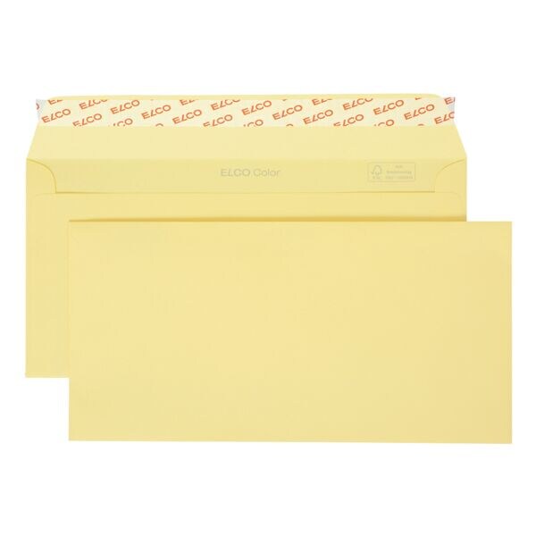 Enveloppen Color DL zonder venster 250 stuks