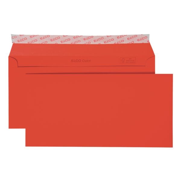 Enveloppen Color DL zonder venster 250 stuks