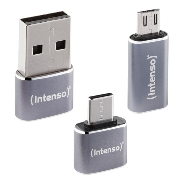 USB-adapterset MIX480 USB-C/A + USB-A/C + USB-C/microUSB 0,48 Gbit/s 3 stuks