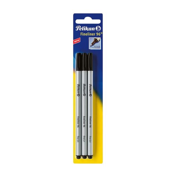 Fineliner »96« 0,4 mm 3 stuks