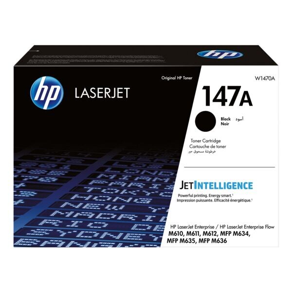 Tonerpatroon »W1470A« HP 147A zwart