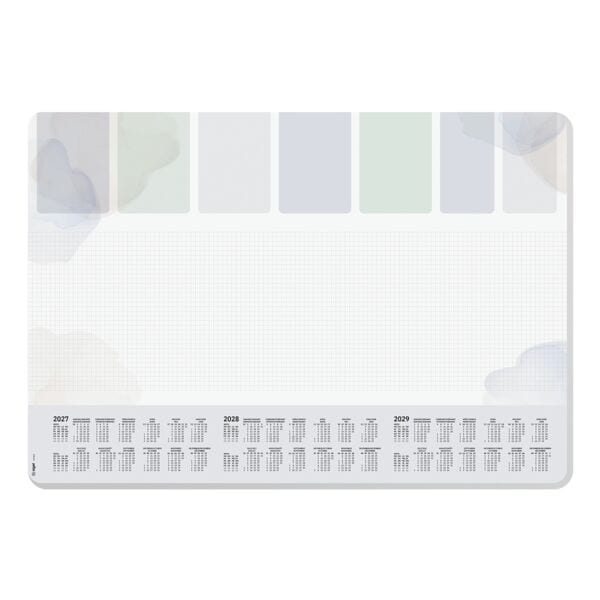 Papieren bureauonderlegger »Pastel Planner« 30 bladen 59,5/41,0 cm